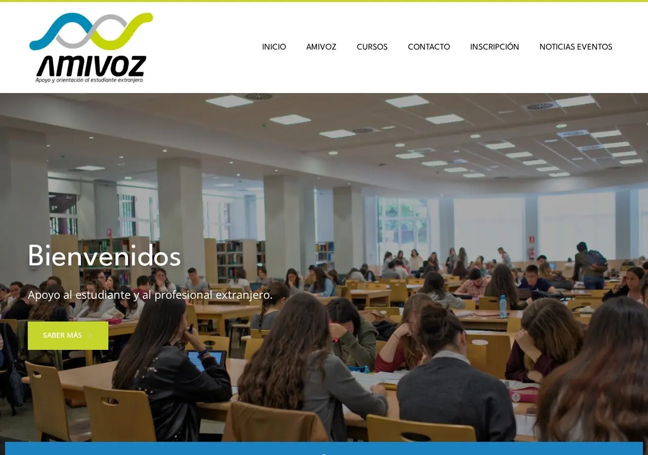 Site antigo da AmiVoz