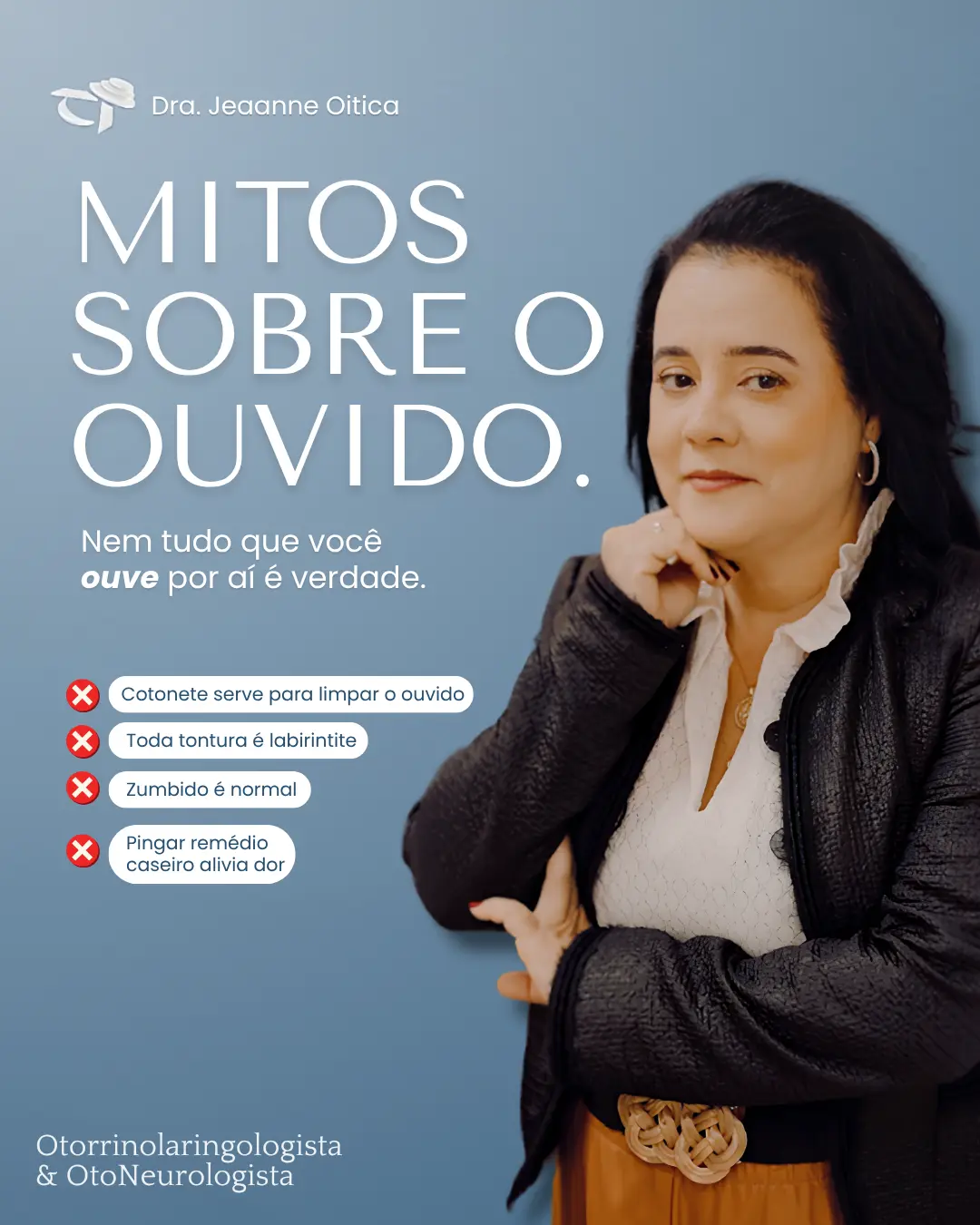 Post: mitos sobre o ouvido